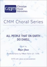 All people that on earth do dwell SATB choral sheet music cover